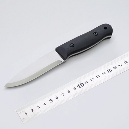 G10 Handle Scandi Grind CPM-3V Steel Straight Blade Bushcraft Outdoor Knife With Sheath FC133