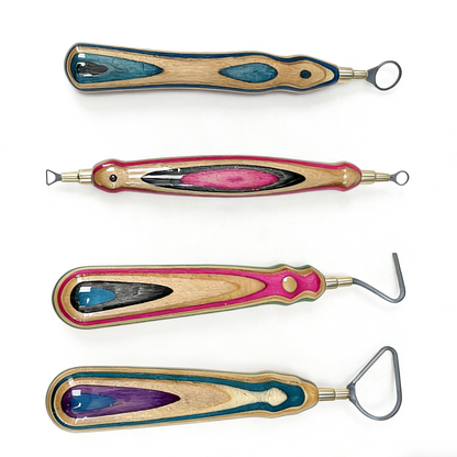 TS11 Handmade Skateboard Tungsten Steel Pottery Tools